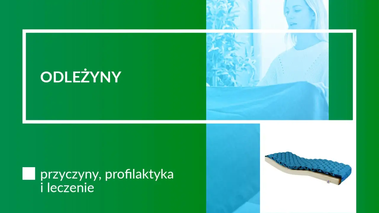 Odleżyny co to? Przyczyny, profilaktyka i leczenie odleżyn. Na zdjęciu materac przeciwodleżynowy.