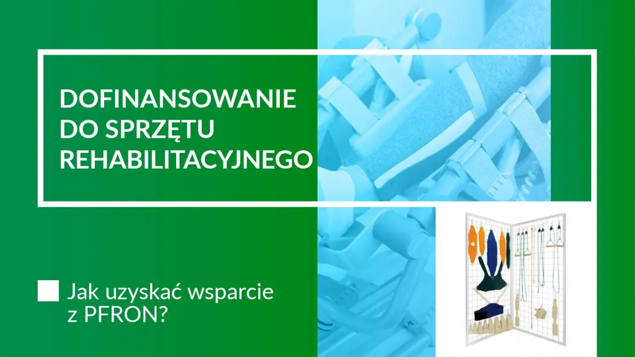 Dofinansowanie do sprzętu rehabilitacyjnego PFRON. Dowiedz się, jak uzyskać wsparcie na rehabilitację.