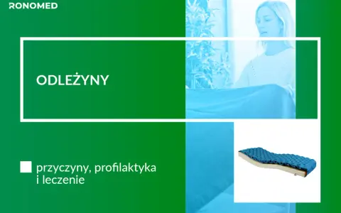 Odleżyny co to? Przyczyny, profilaktyka i leczenie odleżyn. Na zdjęciu materac przeciwodleżynowy.