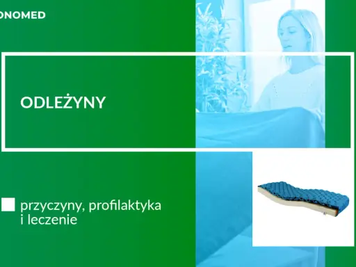Odleżyny co to? Przyczyny, profilaktyka i leczenie odleżyn. Na zdjęciu materac przeciwodleżynowy.
