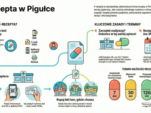 E-recepta w pigułce: jak działa, zasady i terminy. Dowiedz się, ile ważna jest recepta i jak ją zrealizować.