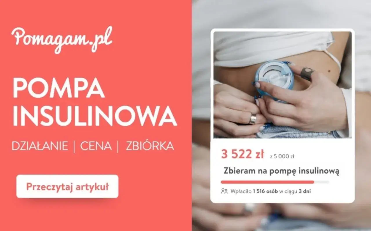 Pomagam.pl: Zbi&oacute;rka na pompę insulinową dla dorosłych. Sprawdź, jak możesz pom&oacute;c w refundacji.